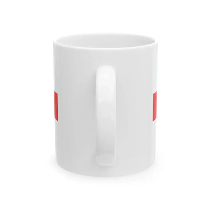 Sassello-Bandiera (Italy) White Coffee Mug - Go Mug Yourself