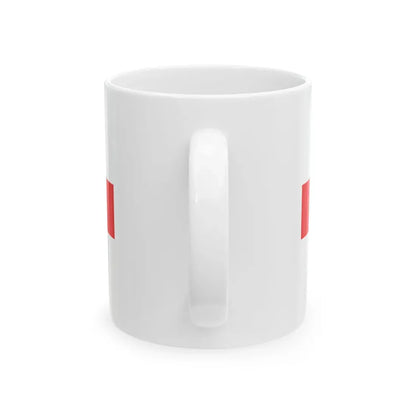 Sassello-Bandiera (Italy) White Coffee Mug - Go Mug Yourself