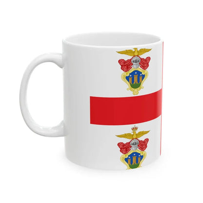 Sassello-Bandiera (Italy) White Coffee Mug - Go Mug Yourself