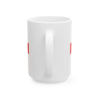 Sassello-Bandiera (Italy) White Coffee Mug - Go Mug Yourself