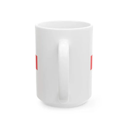 Sassello-Bandiera (Italy) White Coffee Mug - Go Mug Yourself