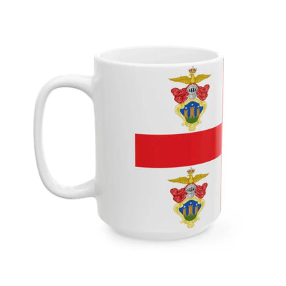 Sassello-Bandiera (Italy) White Coffee Mug - Go Mug Yourself