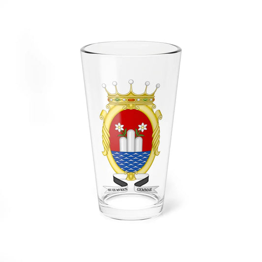 Sassuolo-Stemma (Italy) (Coat of Arms) Pint Glass 16oz 16oz - Go Mug Yourself