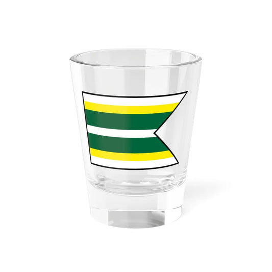 Sastin Straze Senica Flag (Slovakia) Shot Glass 1.5oz 1.5oz - Go Mug Yourself
