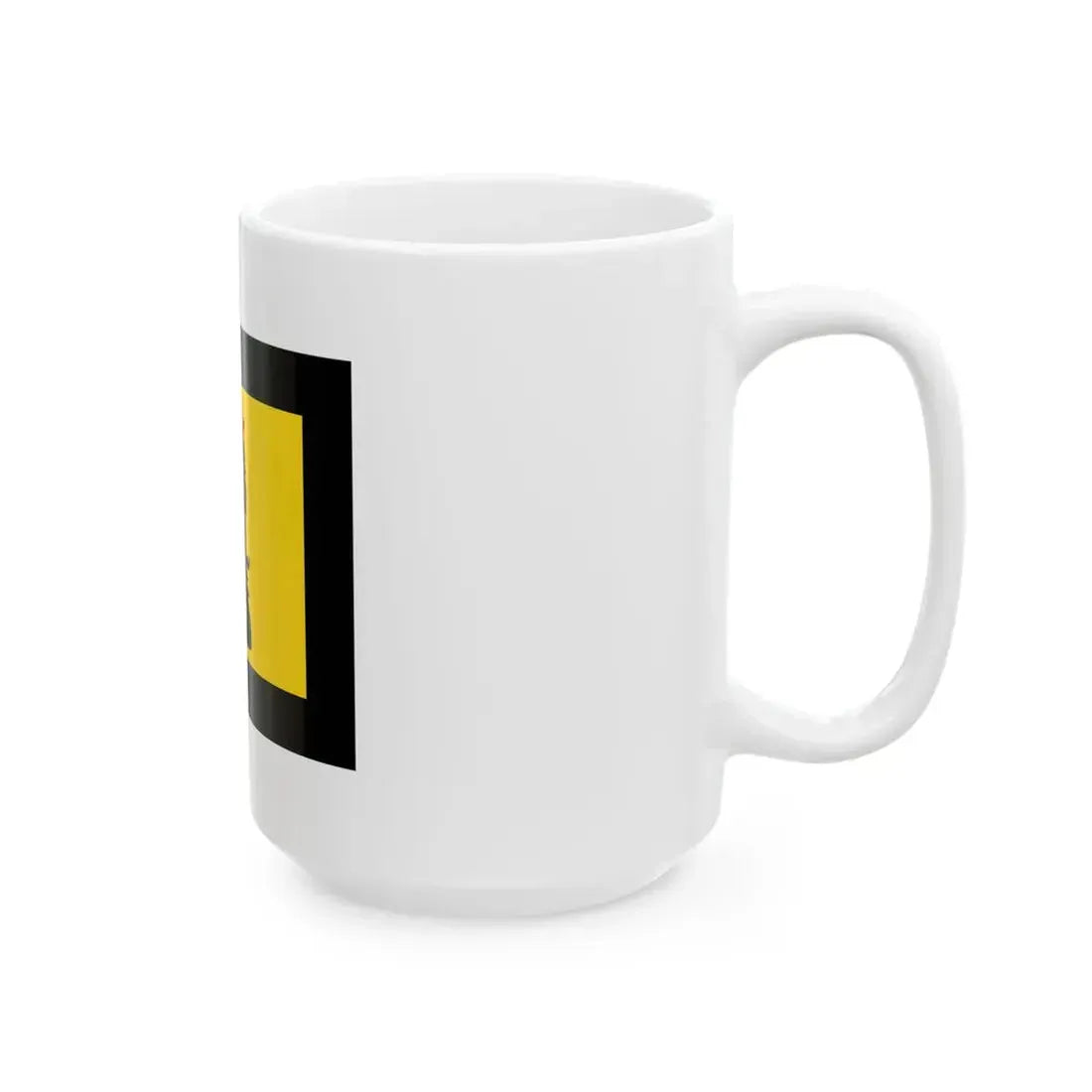 Satakunnan pioneeri- ja viestipataljoonan lippu (Finland) White Coffee Mug - Go Mug Yourself