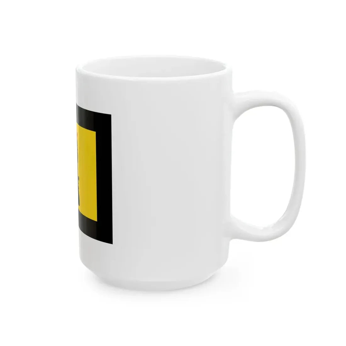 Satakunnan pioneeri- ja viestipataljoonan lippu (Finland) White Coffee Mug - Go Mug Yourself