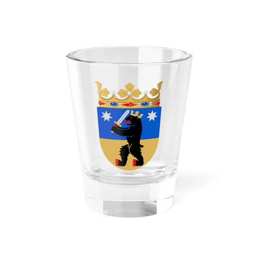 Satakunta.vaakuna (Finland) (Coat of Arms) Shot Glass 1.5oz 1.5oz - Go Mug Yourself