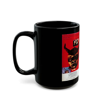 SATAN PLACE A SOAP OPERA FROM HELL (VHS COVER) - Black Coffee Mug - Go Mug Yourself