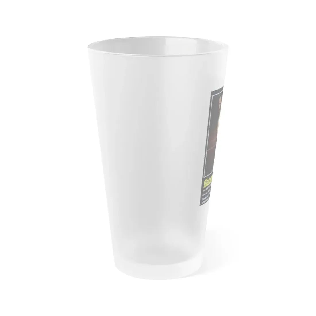 SATAN'S BLADE 1984 Movie Poster - Frosted Pint Glass 16oz - Go Mug Yourself