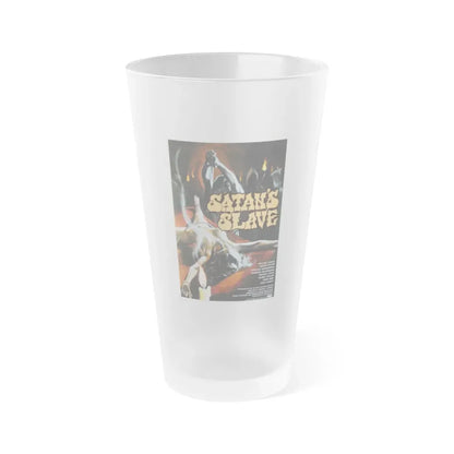 SATAN'S SLAVE 1976 Movie Poster - Frosted Pint Glass 16oz 16oz Frosted - Go Mug Yourself