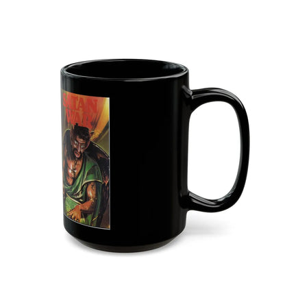 SATAN WAR (VHS COVER) - Black Coffee Mug-Go Mug Yourself