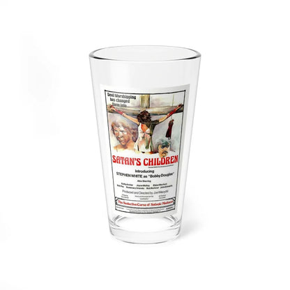 SATAN'S CHILDREN 1975 Movie Poster - Pint Glass 16oz-16oz-Go Mug Yourself