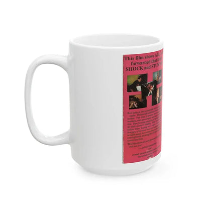 SATANS DAUGHTERS (VHS COVER) - White Coffee Mug - Go Mug Yourself