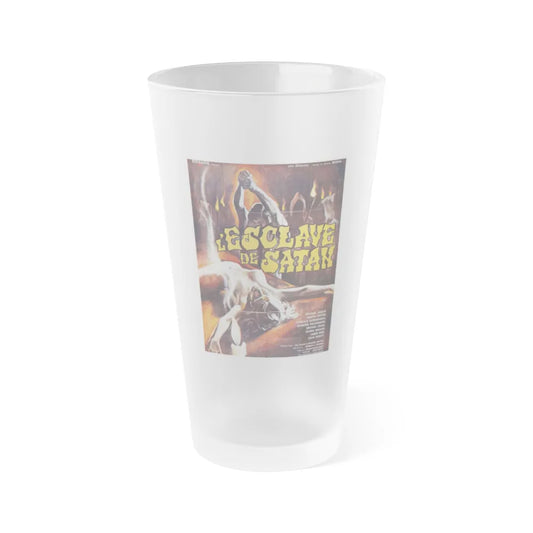 SATAN'S SLAVE (2) 1976 Movie Poster - Frosted Pint Glass 16oz-16oz-Frosted-Go Mug Yourself