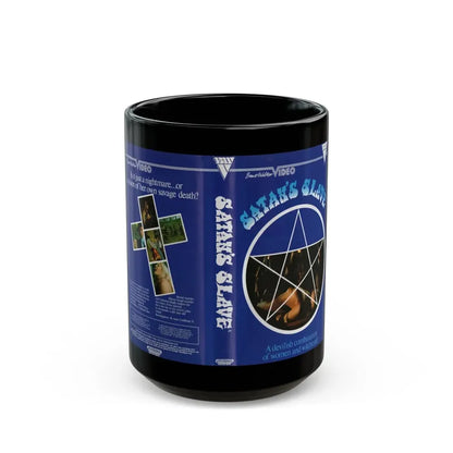 SATANS SLAVE (VHS COVER) - Black Coffee Mug 15oz - Go Mug Yourself