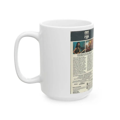 SATISFACTION (VHS COVER) - White Coffee Mug - Go Mug Yourself