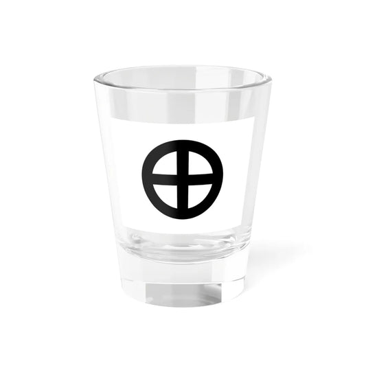 Satsuma Domain Ensigns (Japan) Shot Glass 1.5oz 1.5oz - Go Mug Yourself