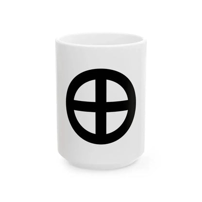 Satsuma Domain Ensigns (Japan) White Coffee Mug 15oz - Go Mug Yourself