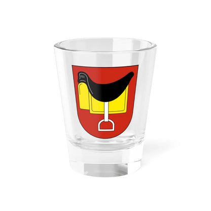 Sattel-blazon (Switzerland) (Coat of Arms) Shot Glass 1.5oz 1.5oz - Go Mug Yourself