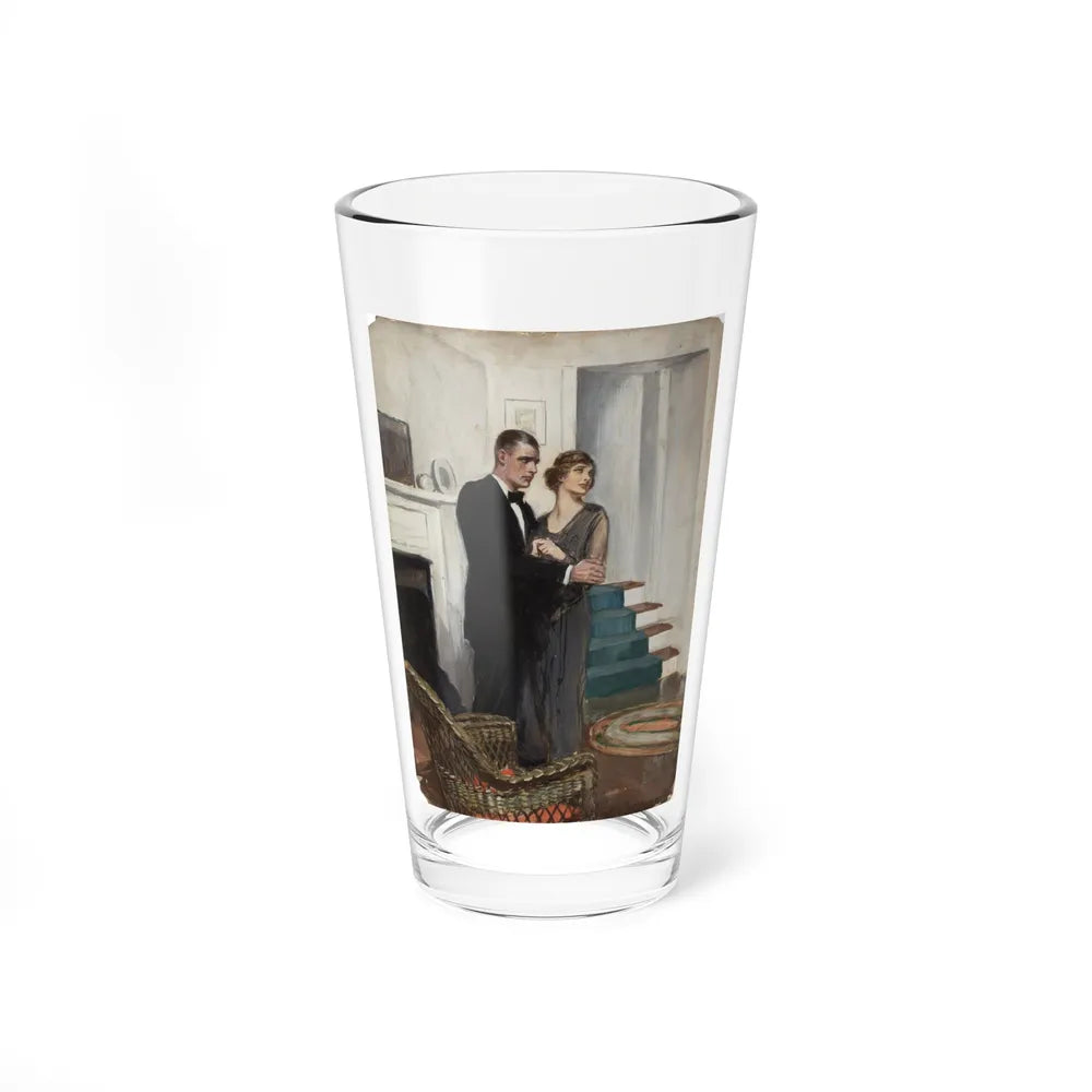 Saturday Evening Post illustration (1) (Magazine Illustration) Pint Glass 16oz-16oz-Go Mug Yourself