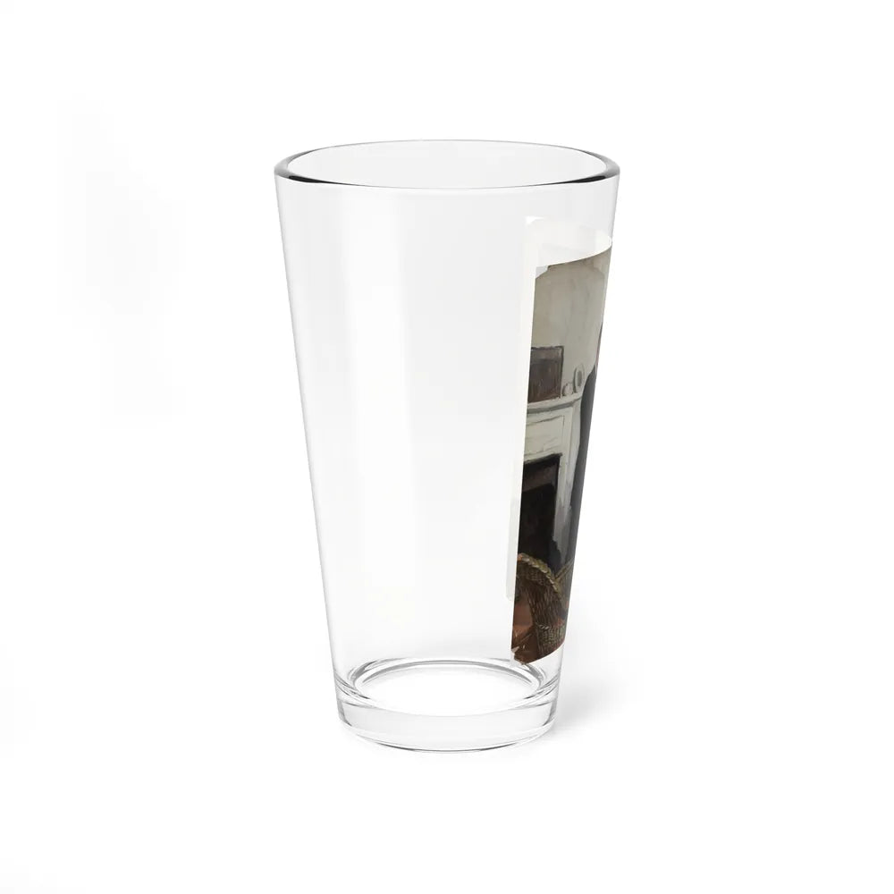 Saturday Evening Post illustration (1) (Magazine Illustration) Pint Glass 16oz-Go Mug Yourself