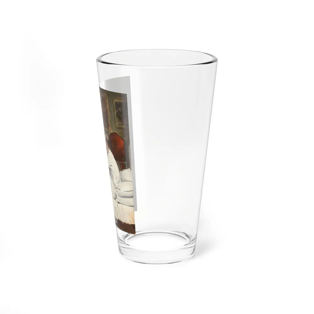 Saturday Evening Post illustration (3) (Magazine Illustration) Pint Glass 16oz-Go Mug Yourself