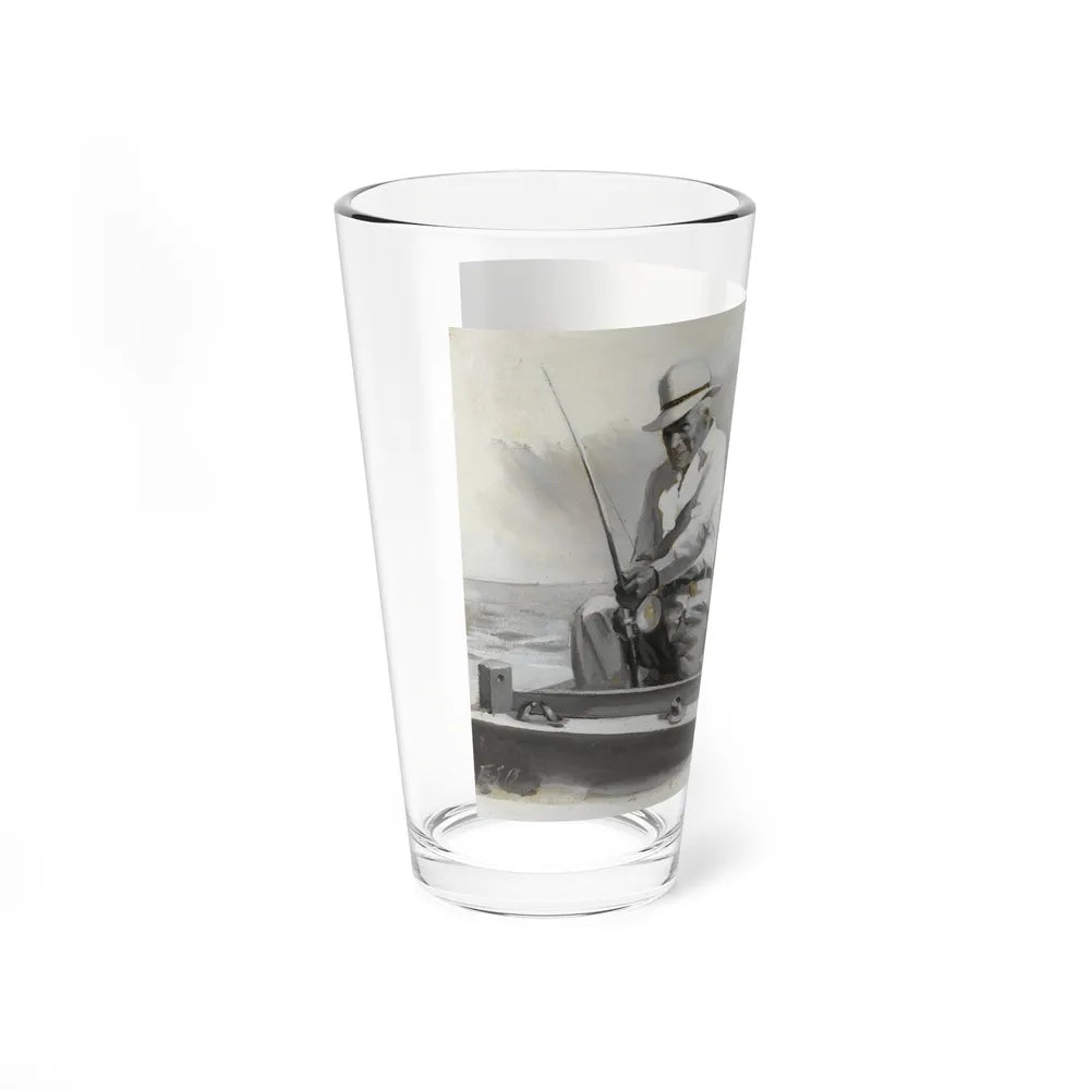 Saturday Evening Post illustration (Magazine Illustration) Pint Glass 16oz-Go Mug Yourself