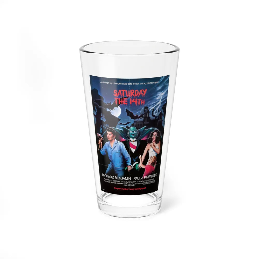 SATURDAY THE 14TH 1981 Movie Poster - Pint Glass 16oz-16oz-Go Mug Yourself