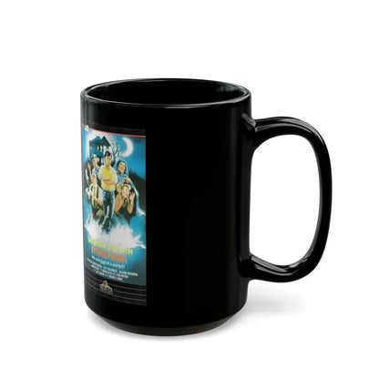 SATURDAY THE 14TH STRIKES BACK (VHS COVER) - Black Coffee Mug - Go Mug Yourself