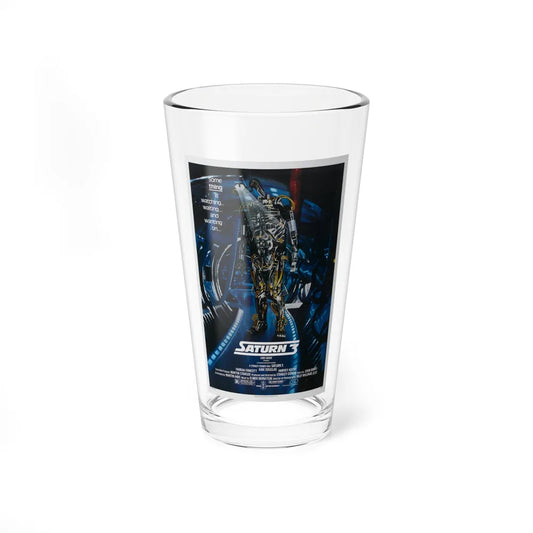 SATURN 3 1980 Movie Poster - Pint Glass 16oz-16oz-Go Mug Yourself