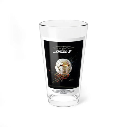 SATURN 3 (FRENCH) 1980 Movie Poster - Pint Glass 16oz 16oz - Go Mug Yourself