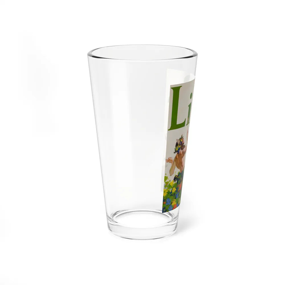 Satyr and Pan, Life Magazine cover (Magazine Illustration) Pint Glass 16oz-Go Mug Yourself