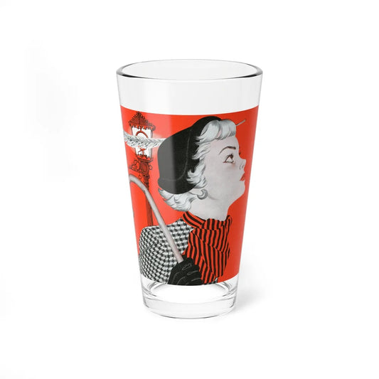 Sauce For The Lieutenant by Diana and Meir Gillon, Good Housekeeping, 1950 (Magazine Illustration) Pint Glass 16oz 16oz - Go Mug Yourself