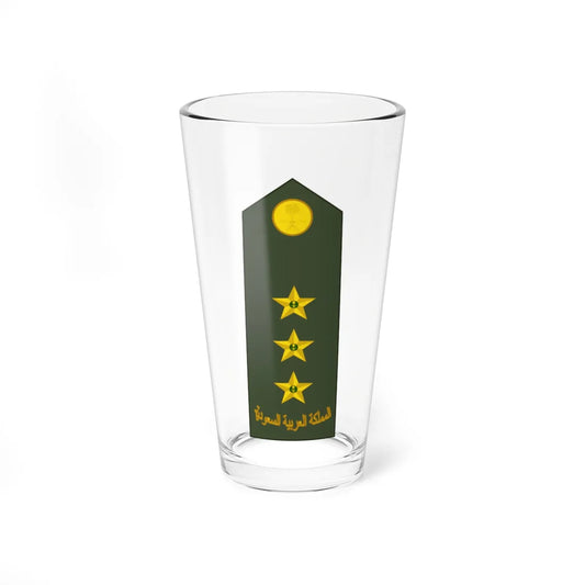 Saudi Arabia Army OF 2 (Saudi Arabia) (Military Rank) Pint Glass 16oz 16oz - Go Mug Yourself