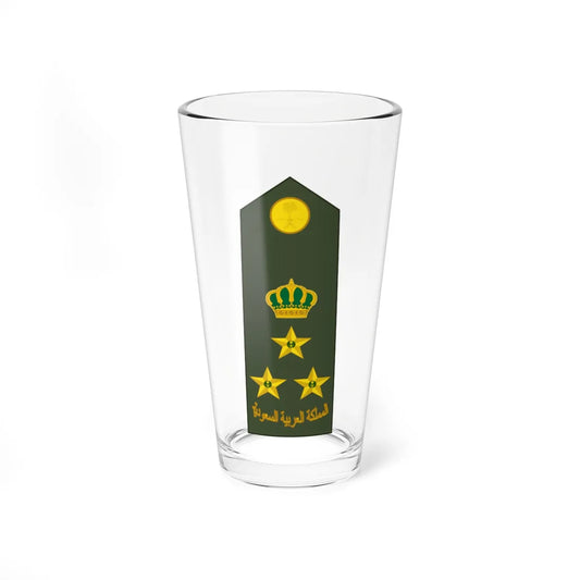 Saudi Arabia Army OF 6 (Saudi Arabia) (Military Rank) Pint Glass 16oz 16oz - Go Mug Yourself