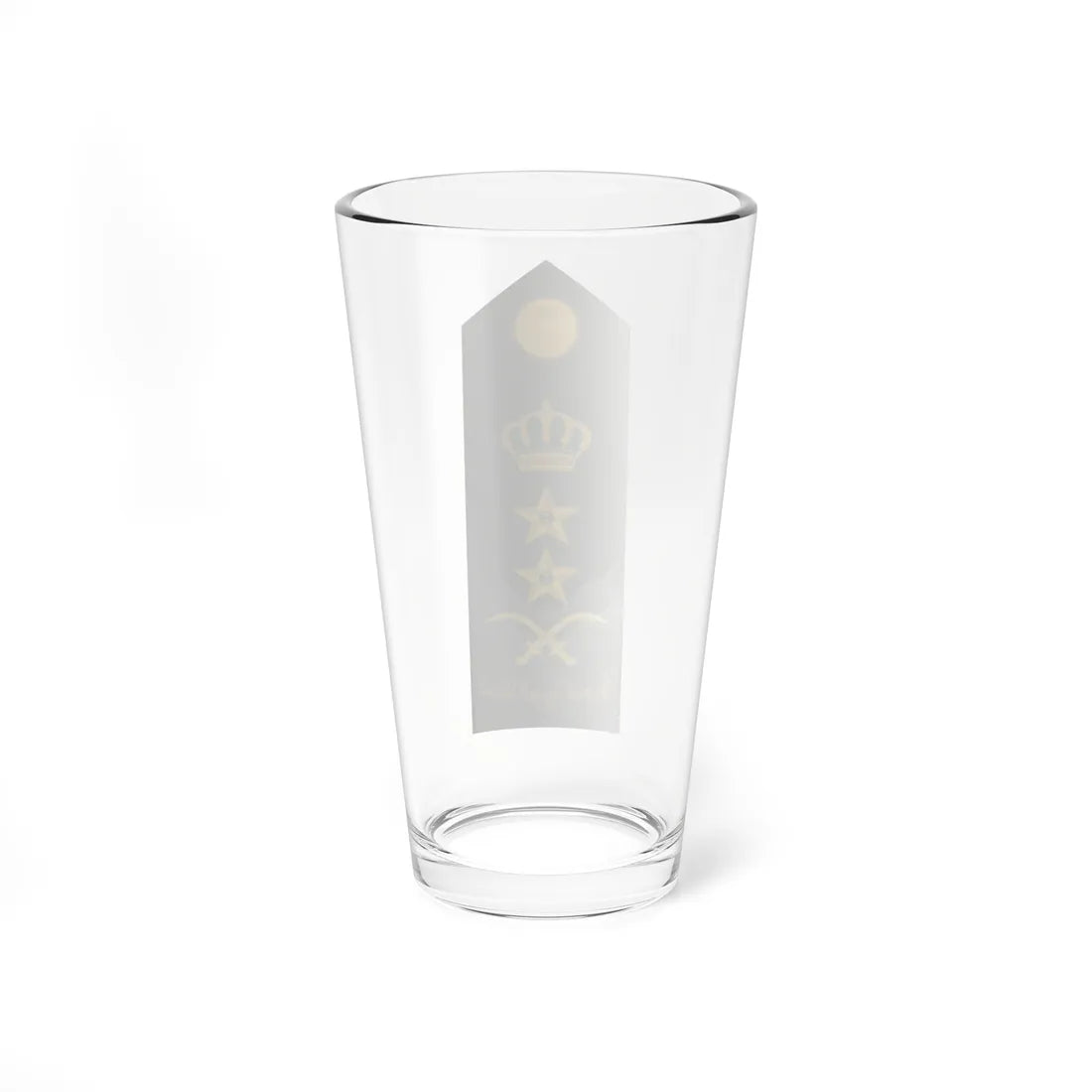 Saudi Arabia Army OF 9 (Saudi Arabia) (Military Rank) Pint Glass 16oz - Go Mug Yourself