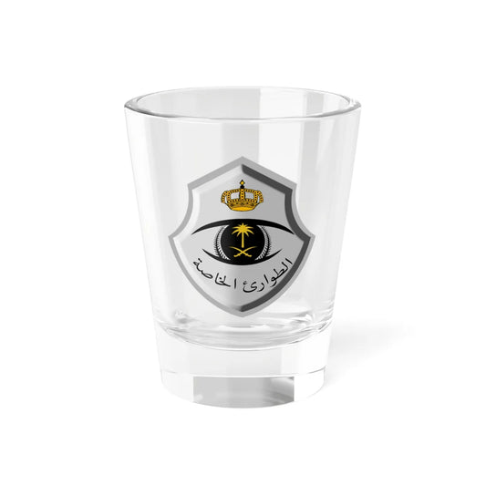 Saudi Emergency Force (Saudi Arabia) (Coat of Arms) Shot Glass 1.5oz 1.5oz - Go Mug Yourself