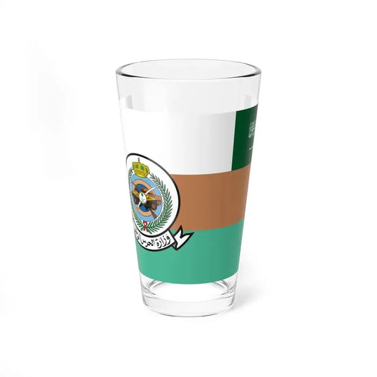 Saudi Ministry of National Guard Flag (Saudi Arabia) Pint Glass 16oz 16oz - Go Mug Yourself