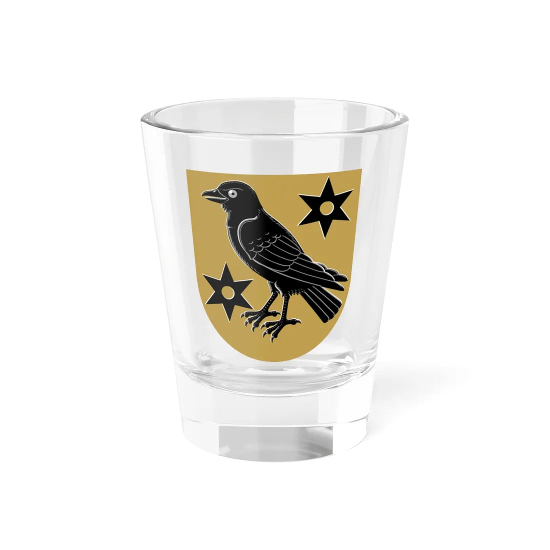 Sauvo.vaakuna (Finland) (Coat of Arms) Shot Glass 1.5oz 1.5oz - Go Mug Yourself