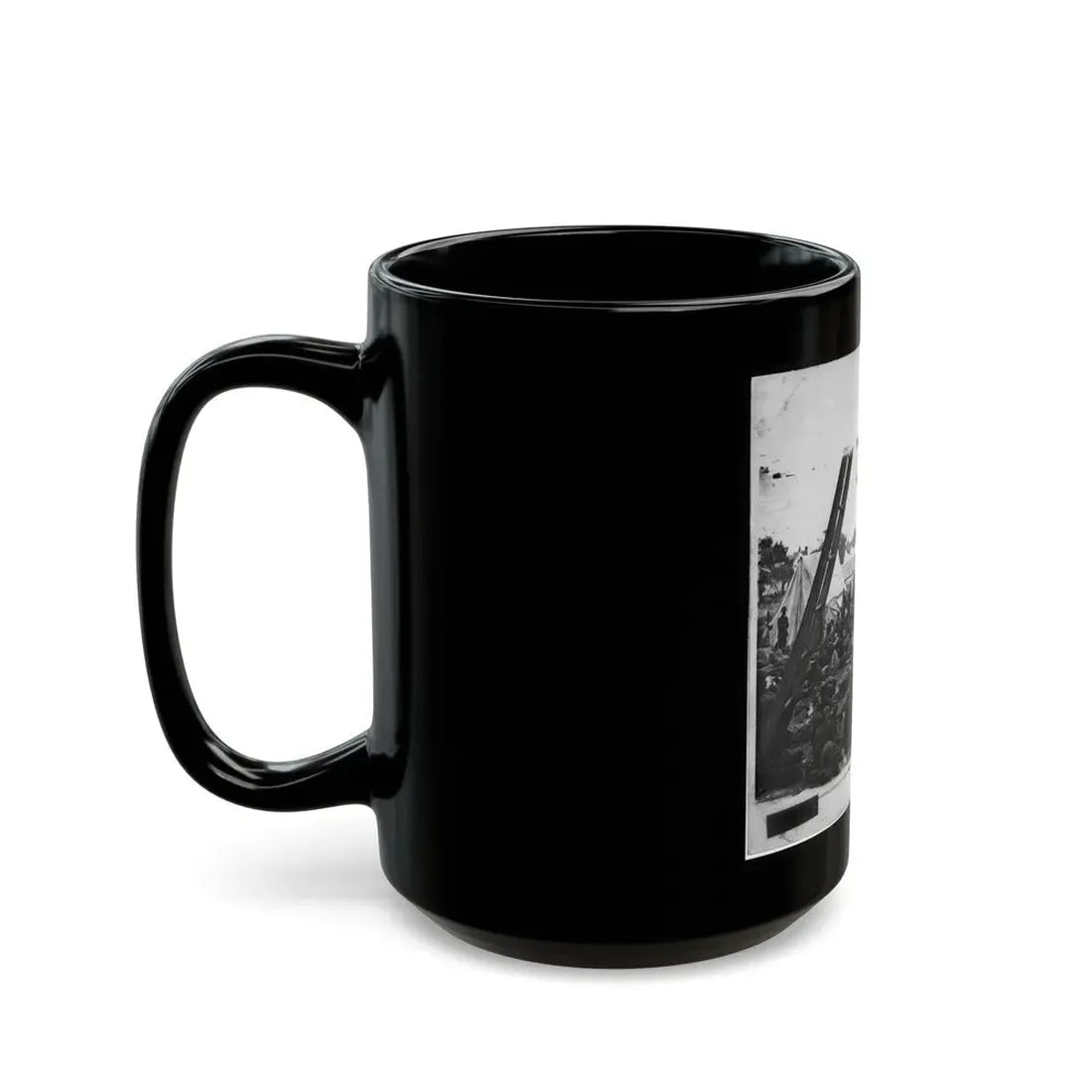 Savage Station, Va. Field Hospital After The Battle Of June 27 (U.S. Civil War) Black Coffee Mug - Go Mug Yourself
