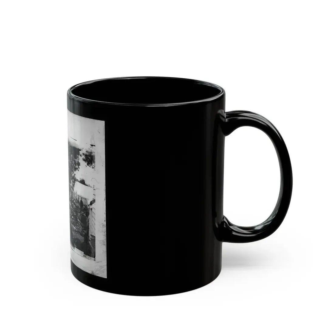 Savage Station, Va. Field Hospital After The Battle Of June 27 (U.S. Civil War) Black Coffee Mug - Go Mug Yourself