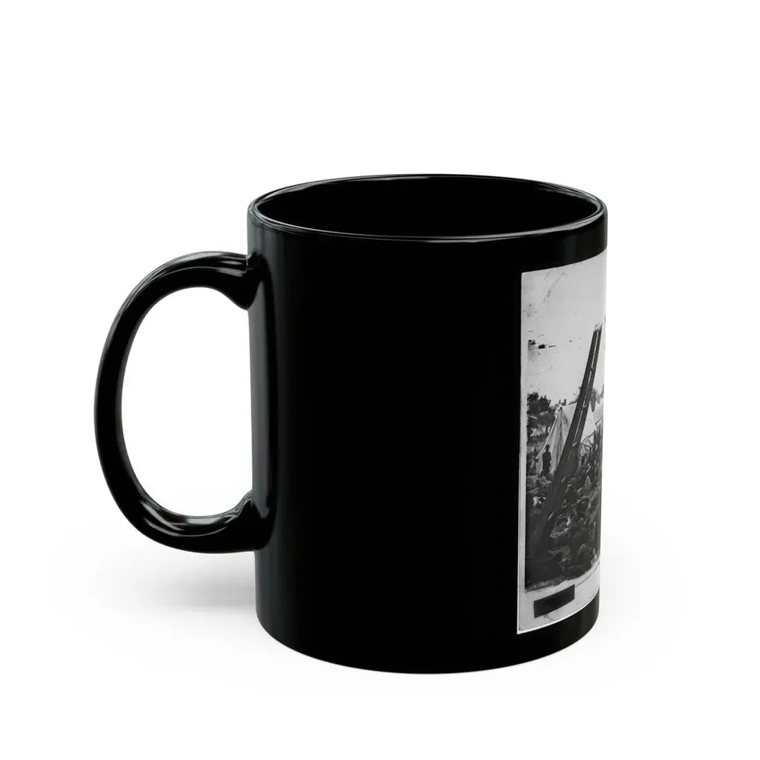 Savage Station, Va. Field Hospital After The Battle Of June 27 (U.S. Civil War) Black Coffee Mug - Go Mug Yourself