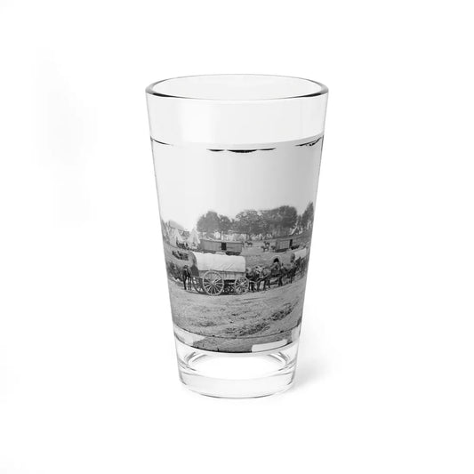 Savage Station, Va. Headquarters Of Gen. George B. Mcclellan On The Richmond & York River Railroad (U.S. Civil War) Pint Glass 16oz 16oz - Go Mug Yourself