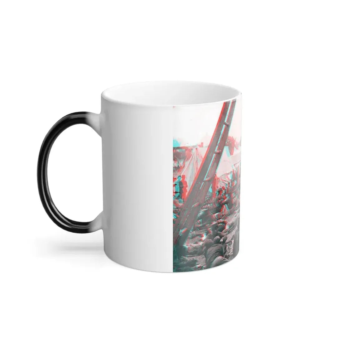 Savage Station, Va. Union Field Hospital After the Battle of June 27, During the Civil War (U.S. Civil War) Color Changing Coffee Mug 11oz - Go Mug Yourself