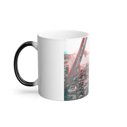 Savage Station, Va. Union Field Hospital After the Battle of June 27, During the Civil War (U.S. Civil War) Color Changing Coffee Mug 11oz - Go Mug Yourself