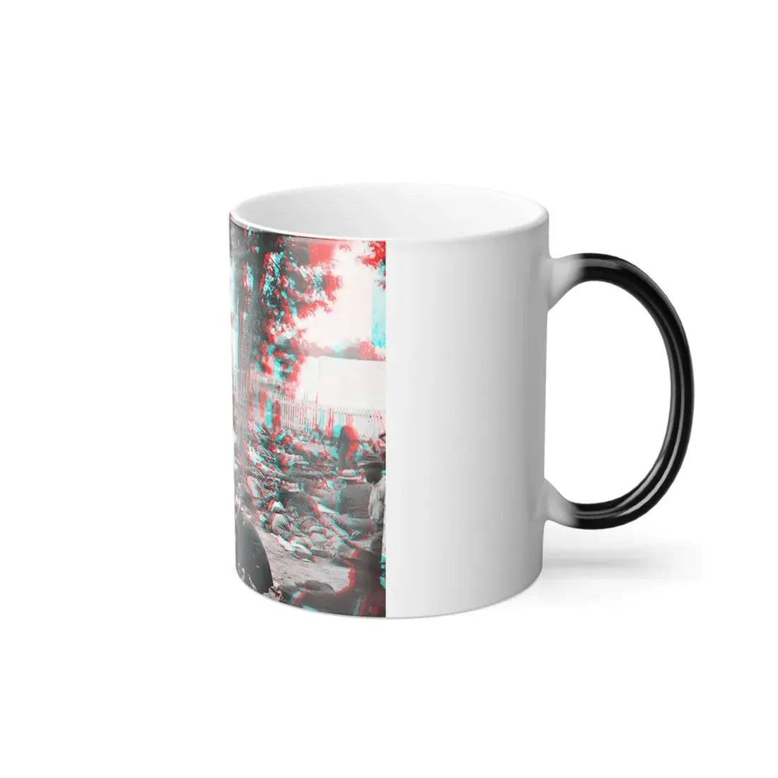 Savage Station, Va. Union Field Hospital After the Battle of June 27, During the Civil War (U.S. Civil War) Color Changing Coffee Mug 11oz - Go Mug Yourself
