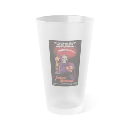 SAVAGE WEEKEND 1979 Movie Poster - Frosted Pint Glass 16oz-16oz-Frosted-Go Mug Yourself