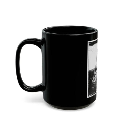 Savannah, Ga., Vicinity. Army Engineers Removing 8-Inch Columbiad Gun From Fort Mcallister (U.S. Civil War) Black Coffee Mug - Go Mug Yourself