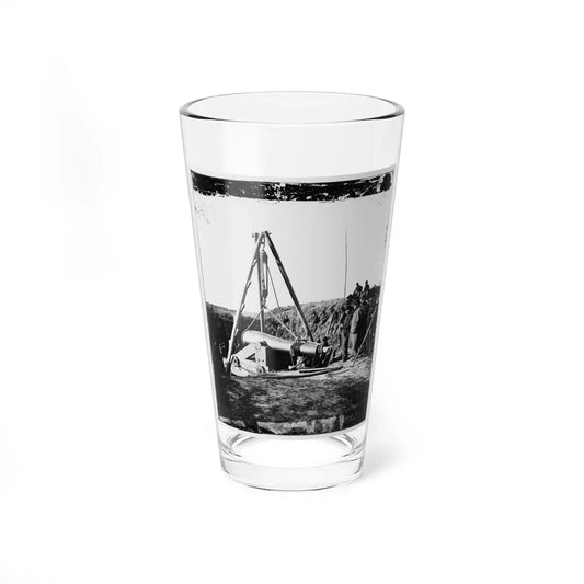 Savannah, Ga., Vicinity. Army Engineers Removing 8-Inch Columbiad Gun From Fort Mcallister (U.S. Civil War) Pint Glass 16oz 16oz - Go Mug Yourself