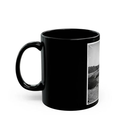 Savannah, Ga., Vicinity. Confederate Gun At Fort Mcallister (U.S. Civil War) Black Coffee Mug - Go Mug Yourself